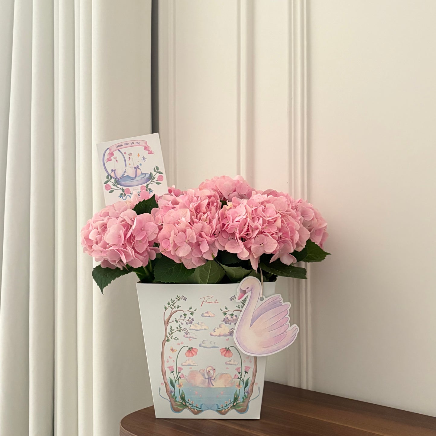 Hydrengea in Pink 🦢🩷