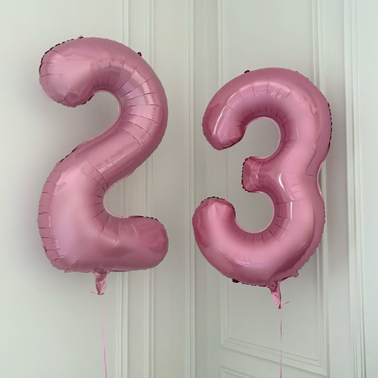 2 Pink Balloons