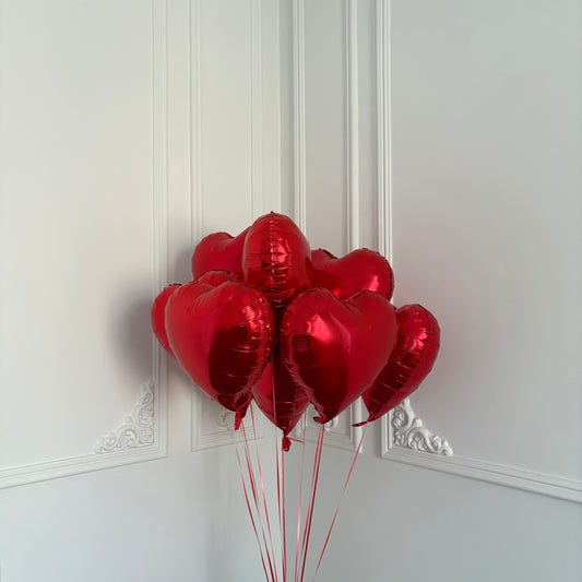 10 Red balloons 🎈❣️🦢