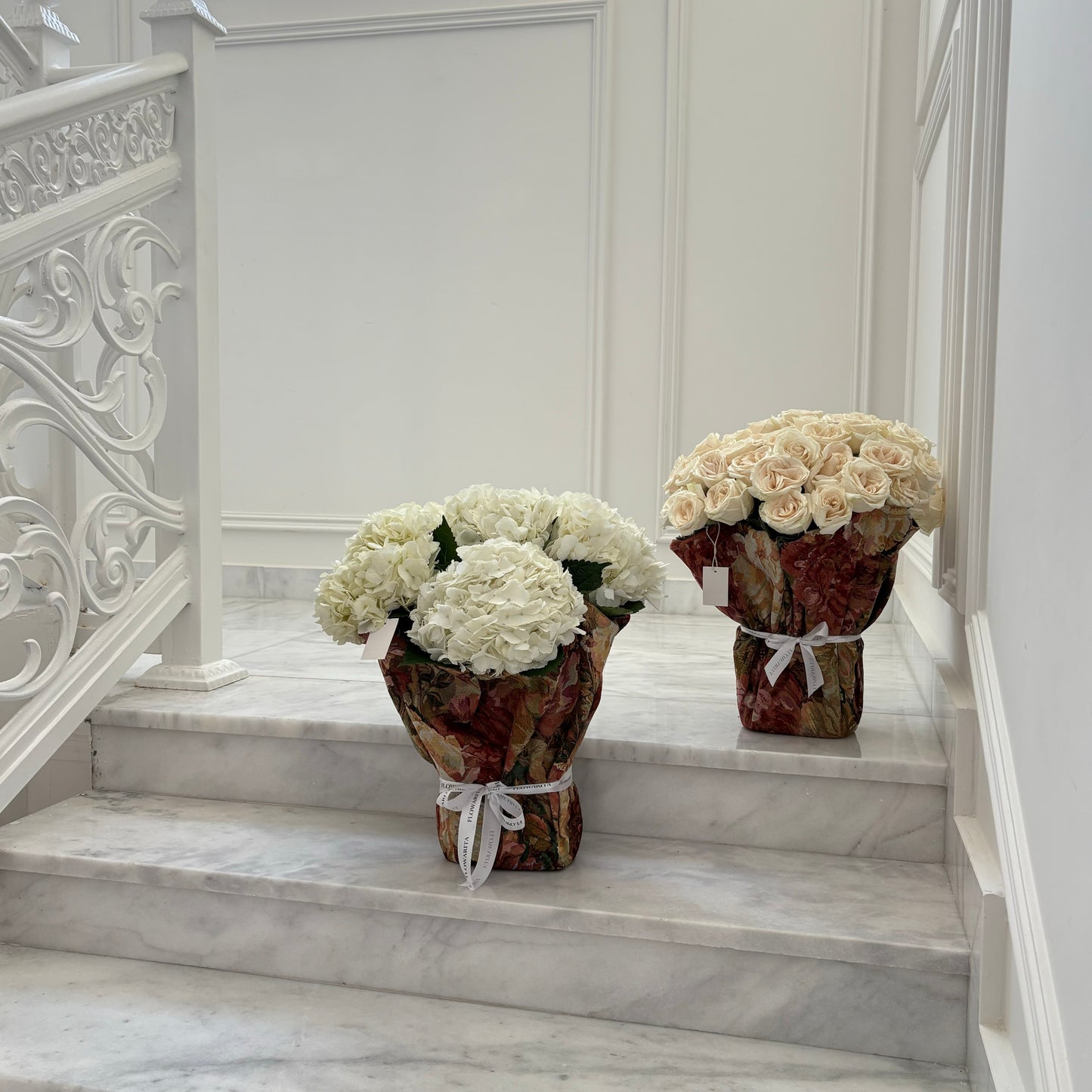 Hydrangea in Fabric 🤍