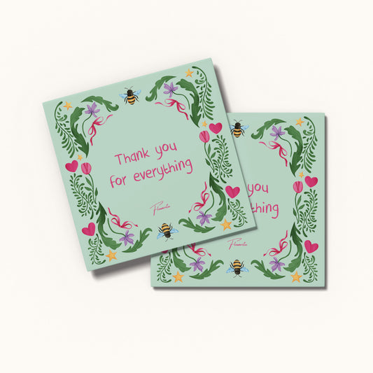 Thank You For Everything 🐝💐