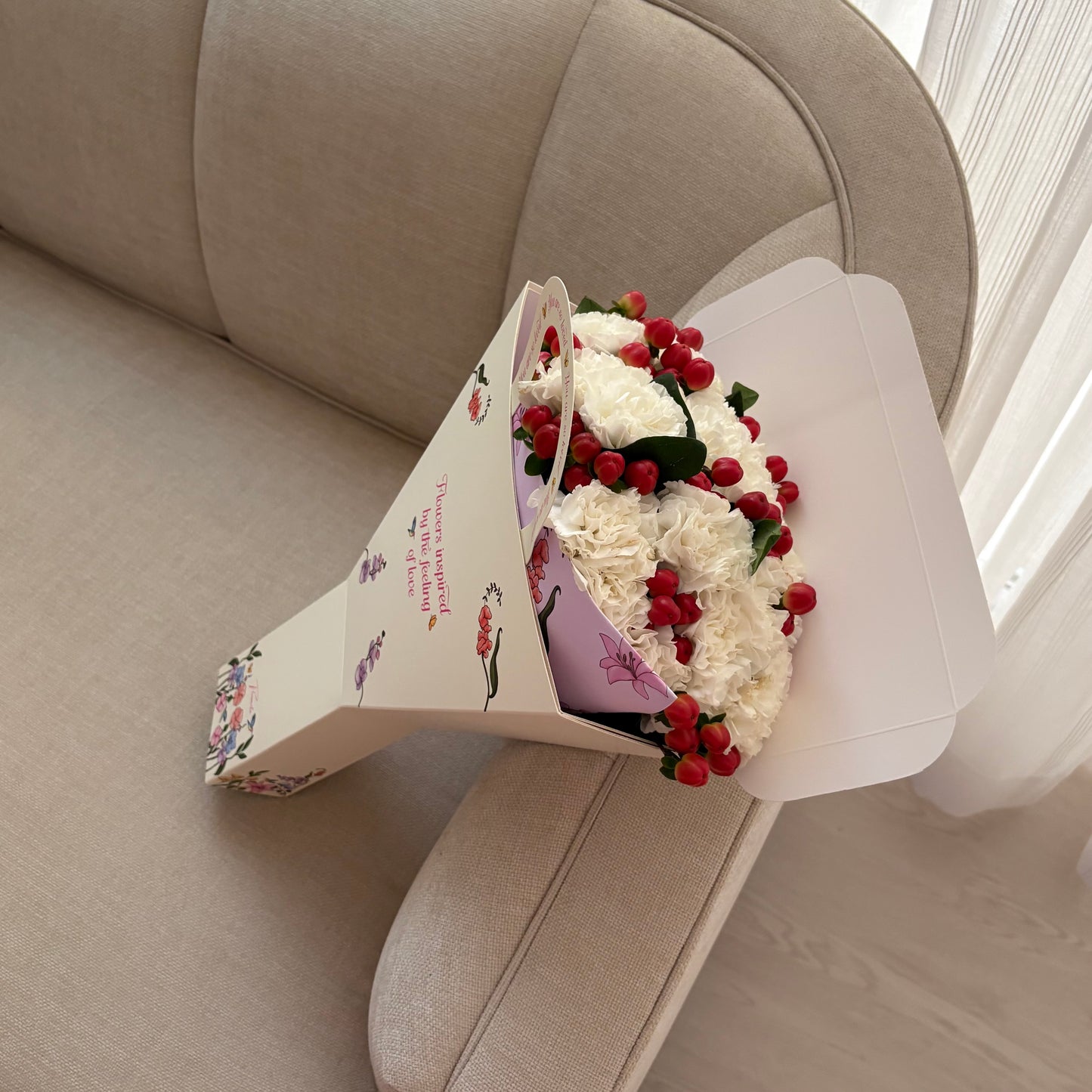 Carnations 🤍❣️