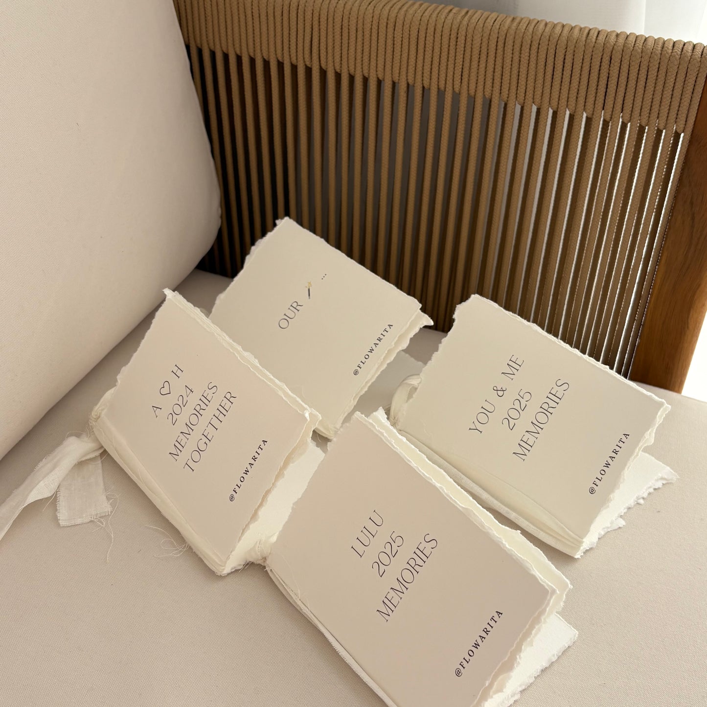 Mini memories book “ without photos “