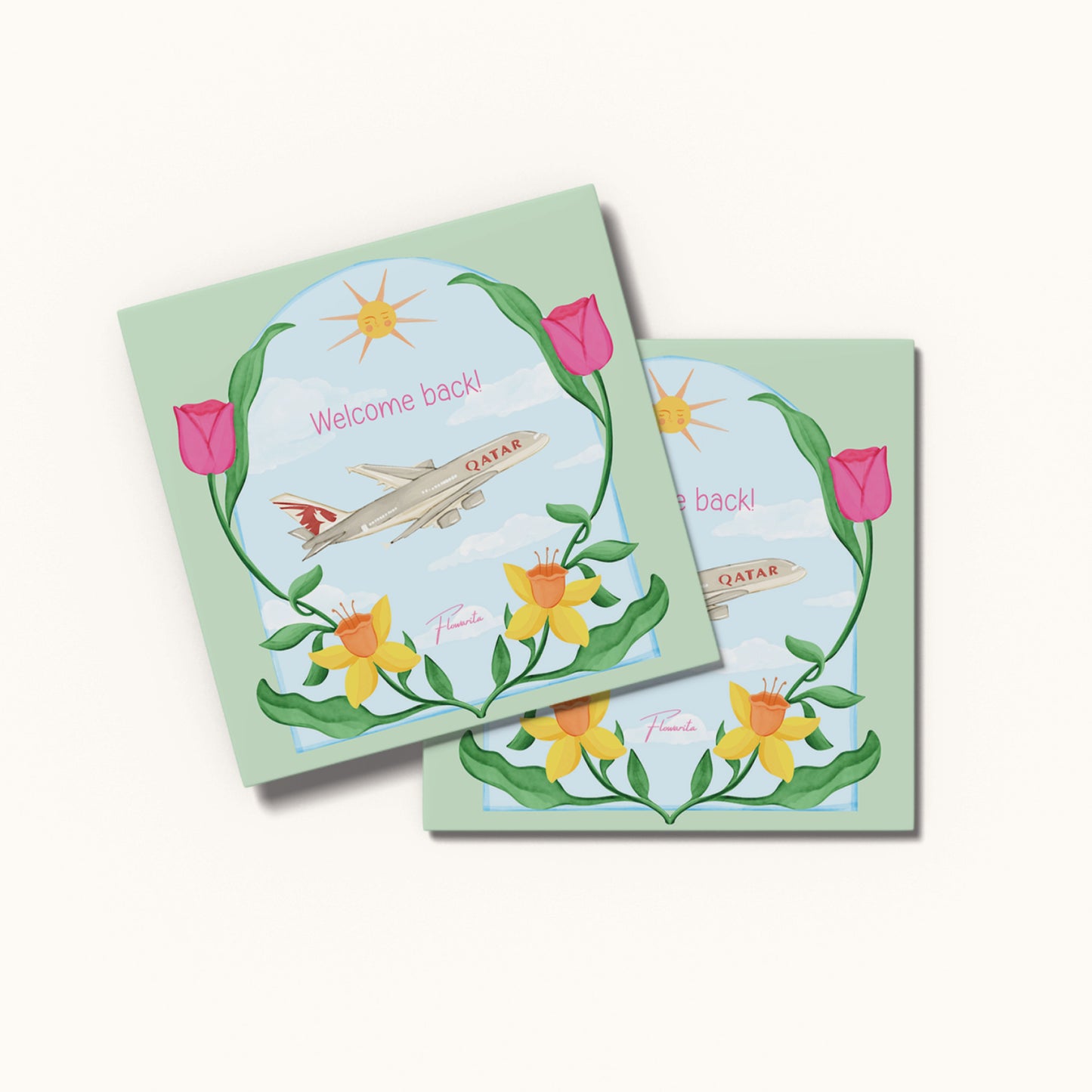 Welcome Back 🛩️🌷