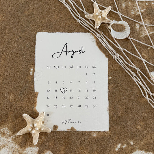 Date Cotton Paper 📄📅 ♡