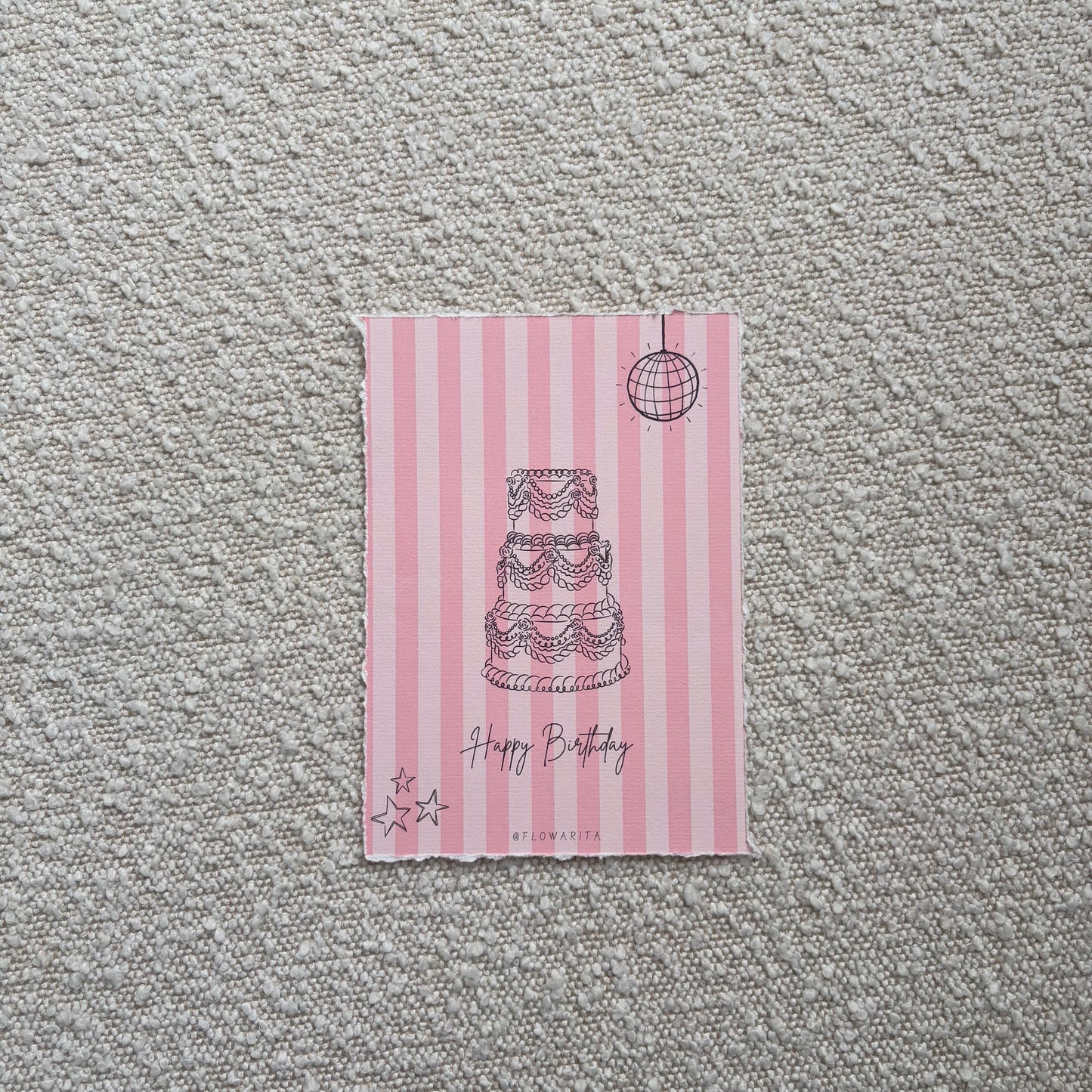 Happy Birthday Card 🪩🎂