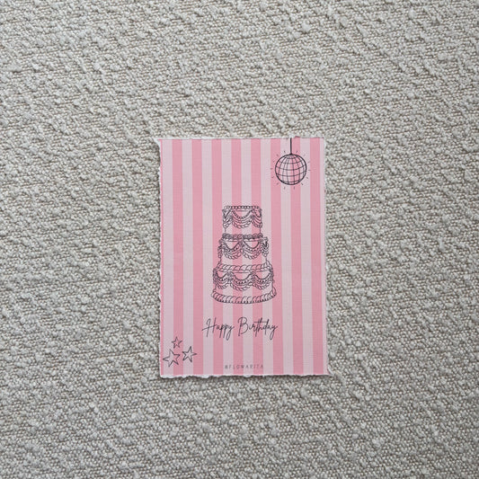 Happy Birthday Card 🪩🎂